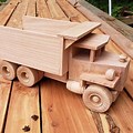 Dump Truck Wood Toy