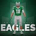 Eagles Football Uniform Retro
