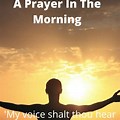 Early Morning Prayer Bible Verses
