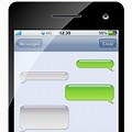 Editable Text Message Template