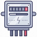 Electrical Power Meter Symbol