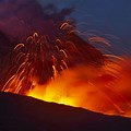 Etna Volcano Eruption