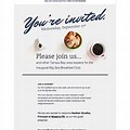 Event Invitation Email Template Examples
