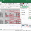Excel Check for Duplicates