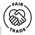 Fair Trade Symbol Outline