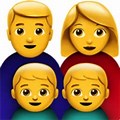 Family Emoji Bald Dad