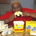 Fat Man-Eating Butter