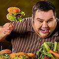 Fat Man-Eating Junk Food