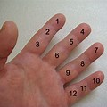 Finger Counting Base 12