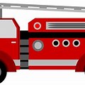Fire Truck Drawing PNG