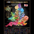 Football Stadium Scratch-Off Map
