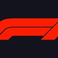 Formula 1 Logo On a Blue Background