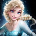 Frozen Elsa Blue Dress