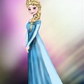Frozen Elsa Dress Drawing