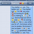 Funny Emoji Text Message