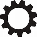 Gear Icon HD Outline