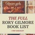 Gilmore Girls Reading List