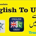 Google Translate English to Urdu