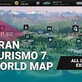 Gran Turismo 7 World Map