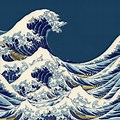 Great Wave of Kanagawa Phone Wallpaper