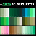 Green Color Palette Hex