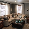Grey Beige Living Room Idea