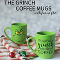 Grinch Coffee Mug SVG