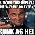 Grinch Happy New Year Meme