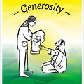 Hadith Generosity Poster for Kids