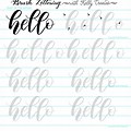 Hand Lettering Quotes Templates Free Printable
