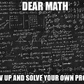 Hard Math Problem Meme