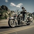 Harley-Davidson Road King Rider Person