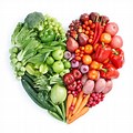 Healthy Food Heart Shape