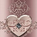 Heart Rose Gold Wallpaper iPhone