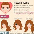 Heart Shaped Face Side Profile