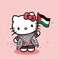 Hello Kitty Palestine Wallpaper