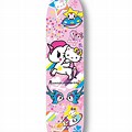 Hello Kitty Skateboard Drawings