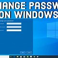How to Change Password On PC Windows 10