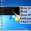 How to Find Your IP Address