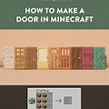 How to Make a Door in Minecraft Free Trial