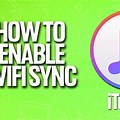 How to Wi-Fi Sync iTunes