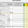 ISO 9001 Checklist Excel