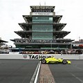 Indy 500 Track Start and Finish Line
