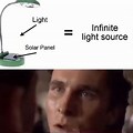 Infinite Light Source Solar Panel Meme