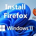 Install Firefox Win 11