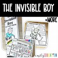 Invisible Boy Activity Printables