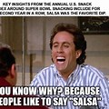 Jerry Seinfeld Salsa Meme