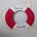 Jesus Saves Life Preserver Craft