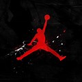 Jordan 23 Logo On Black Background