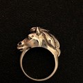 Kabana Silver Horse Ring